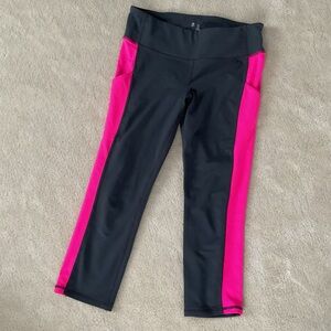 GAP Black and Pink Leggings